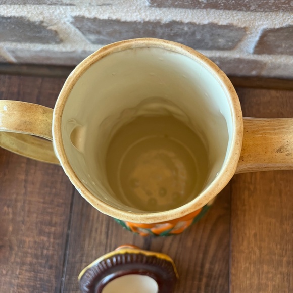 Rare arnel’s mushroom tea set tea cups tea pot creamer mushroom tea set Arnels - Picture 6 of 16